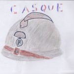 Un casque de soldat